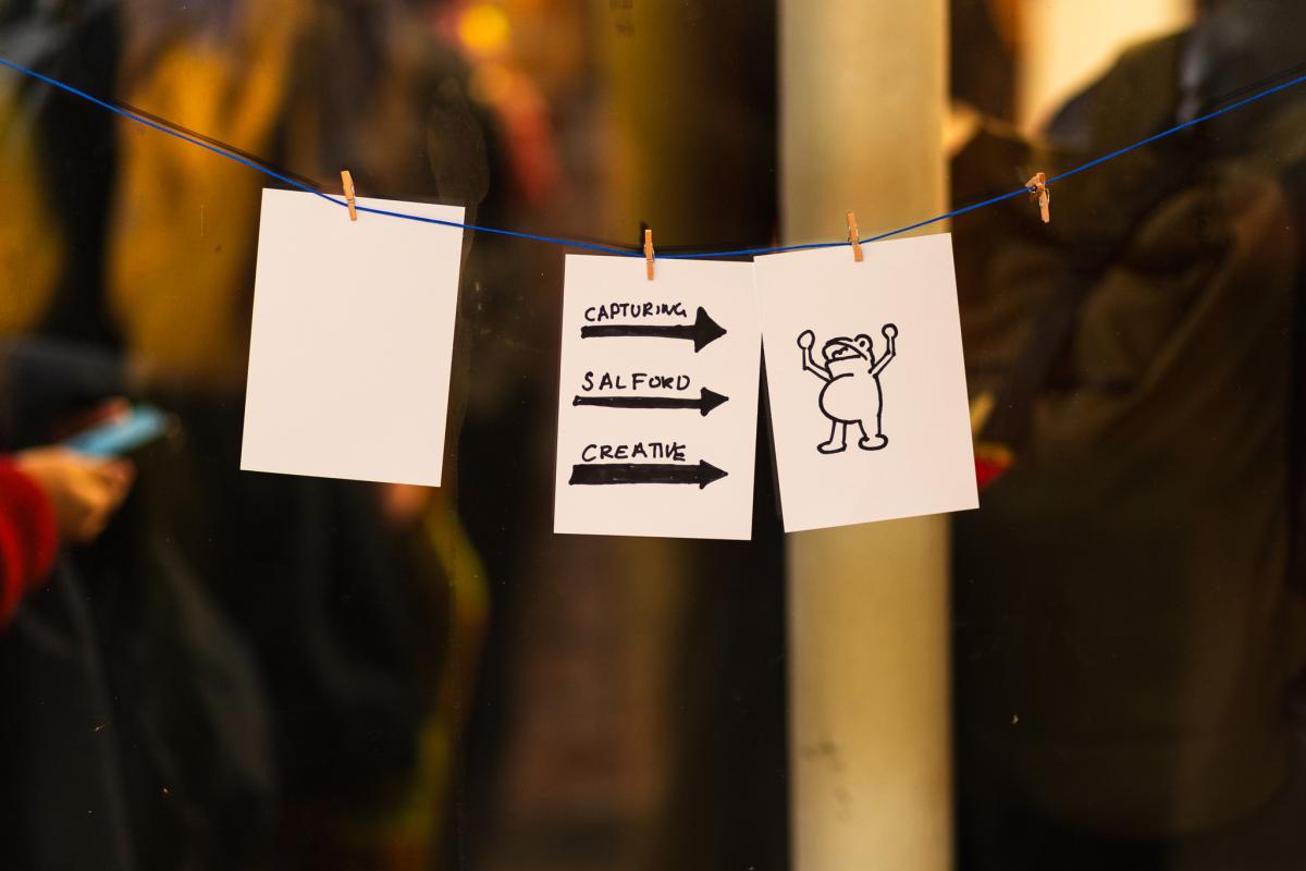 Exploring the creative spirt of Salford