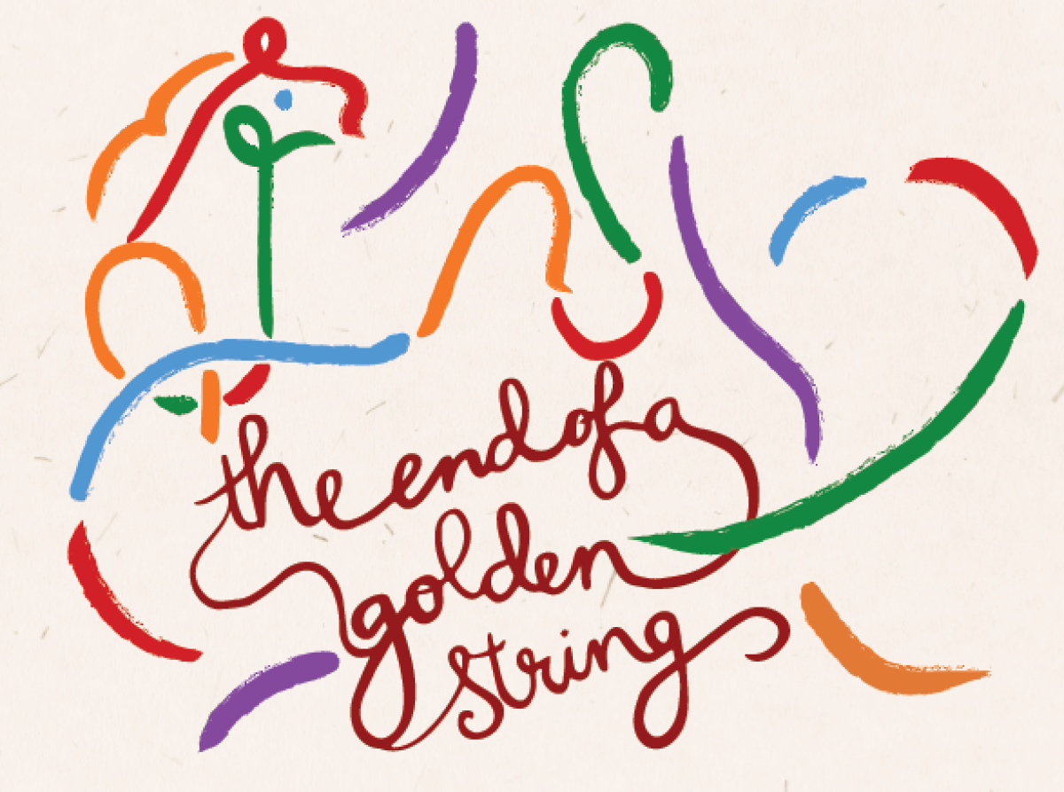 The end of a golden string poster